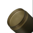 Barattolo crema cosmetico 200ml 250ml 300ml dell'ANIMALE DOMESTICO ambrato con il coperchio