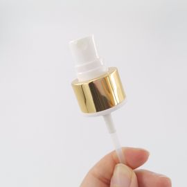 Spruzzatore di alluminio della foschia della bottiglia del dito 24/410 dell'oro luminoso