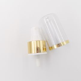 Spruzzatore di alluminio della foschia della bottiglia del dito 24/410 dell'oro luminoso
