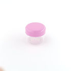Piccoli contenitori di plastica variopinti 15g con i coperchi per i cosmetici