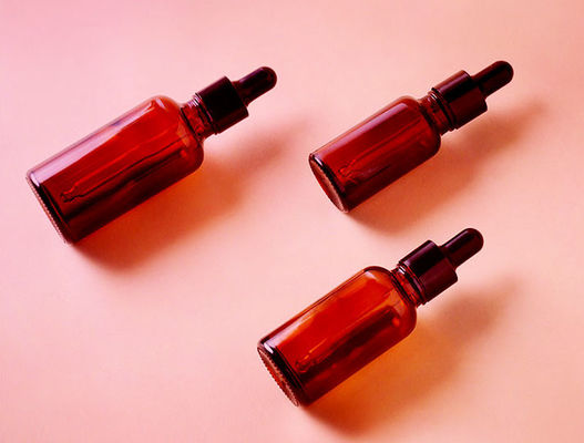 OEM 30ml Amber Essential Oil Glass Bottle con il contagoccia di vetro