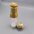 Bottiglia della lozione dell'OEM e barattolo stabiliti d'imballaggio cosmetici senz'aria acrilici di lusso della crema