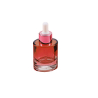 Bottiglia di olio essenziale di vetro cosmetica vuota 30ml con il contagoccia