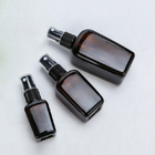 Oli essenziali cosmetici di Amber Glass Spray Bottles For del quadrato 30ML