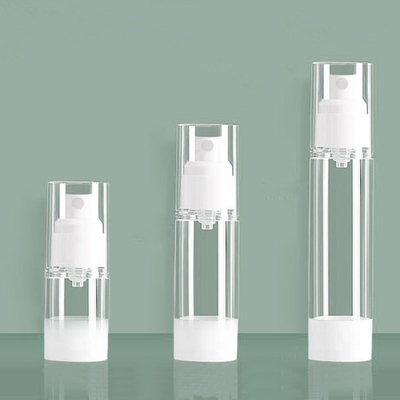 Bottiglie senz'aria piane cosmetiche della pompa per Skincare Sparying